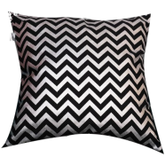 Premium Cotton Cushion Cover Silver Sparkle 14x14 Inch image