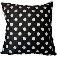 Premium Cotton Cushion Cover Silver Sparkle 14x14 Inch image