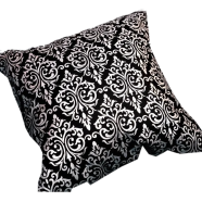 Premium Cotton Cushion Cover Silver Sparkle 16x16 Inch image