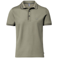 Premium Double PK Cotton Polo - Laurel Oak image