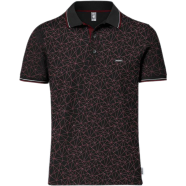 Premium Elite Edition Double PK Cotton Polo - Black image