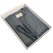 Premium Emirati Kandura Thobe in Deep Ash image