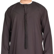 Premium Emirati Kandura Thobe in French Brown image