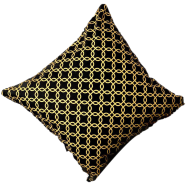 Agrey Hometex Premium Gold Sparkle Cushion Cover image