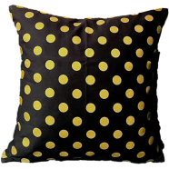 Premium Gold Sparkle Cushion Cover 18x18 Inch image
