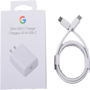 Premium Gunoman Google 30W USB-C Charger and Cable – Fast Charging Pixel Phone Charger – Google Products and Onnanyo USB-C Devices-er Sathe Samanjash image