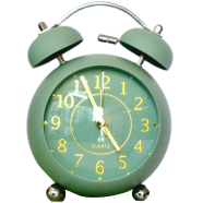 Premium Metal Twin Bell Loud Alarm Clock for Heavy Sleepers image