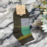 Premium Quality 95 Percent Cotton And 5 Percent Spandex Semi-long Socks (2 Pairs) icon