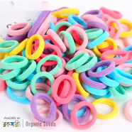 Premium Quality Cotton wool Hair band Pack of 20pcs image