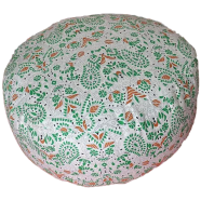 Premium Quality Floor Pouf, Multicolor 32x32x12 Inch image