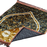 Premium Quality Kombol Jaynamaz - 80x120 cm - Comfortable Jaynamaz For Muslim image
