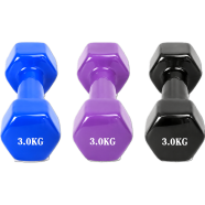 Premium Quality VINYL DUMBBELL 3Kg-1Pcs image