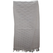 Premium Quality woolen Muffler For Men's and Women's - Ash icon