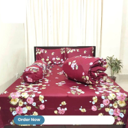 Premium Twill Cotton Comforter Set-5Pcs image