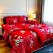 Premium Twill Cotton Comforter Set-5Pcs image