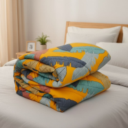 Diamond Touch Premium Twill Cotton Light weigh Single Size Comforter image