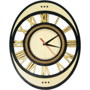 Premium Wall Clock Black image