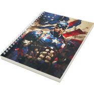 Prep Store Captain America Themed Notebook image
