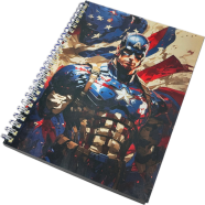Prep Store Captain America Themed Notebook image