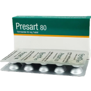 Presart 80 mg Tablet 10's Strip image