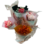 Preserved Fresh Flower Dried Flowers Starry Sky Mini Bouquet Rose Decoration With Gift Welfare Gift 1 Pcs image