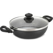 Prestige Omega Deluxe Marble Non-stick Karai With Lid - 30cm