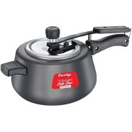Prestige Pressure Cooker Svachh Nakshatra Cute Duo Hard Anodised with Deep Lid for Spillage Control-Black image