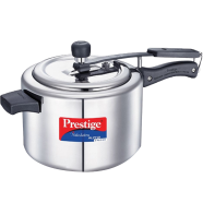 Prestige Svachh Nakshatra Alpha Straight Wall With Deep Lid For Spillage Control (Inner Lid, Stainless Steel, Silver) image