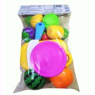 Pretend Play Plastic Food Toy Cutting Fruit Vegetable Food Pretend Play Children Kids Birthday Gift - Baby Toys image