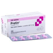 Pretin 10 mg Tablet 10's Strip image