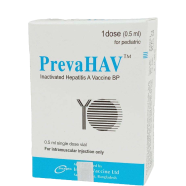 PrevaHAV 250 U/0.5 ml SC Injection 0.5 ml Vial For Child image