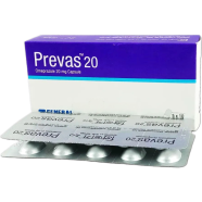 Prevas 20 Mg Capsule 10's Strip image