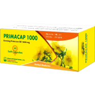 Primacap 1000 mg Capsule 6's Strip image