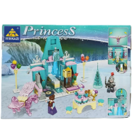 Princess Ice and Snow Play and Learn Educational Blocks For Kids (lego_light_KY98717_327pcs) - 327 Pcs icon