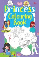 Princess : Colouring book image