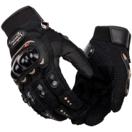 Probiker- Moto Sports Gear Motorcycle Racing Synthetic Leather Full Finger Gloves image