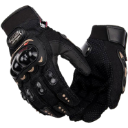 Probiker- Moto Sports Gear Motorcycle Racing Synthetic Leather Full Finger Gloves image