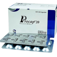 Procap 40 mg - 10's Strip Capsule image
