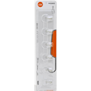 Proclean 6 in 1 Transparent Self-Adhesive Wall Hooks image