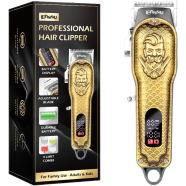 Professional Hair Clippers For Barbers Cordless Clippers For Hair Cutting With Led Display Usb C Rechargeable Beard Trimmer Barber Clippers Set Haircut Clipper For Men Adults Kids image