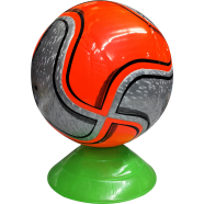 Professional Training Rubber Football – Orange image