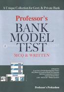 Professor's Bank Model Test - MCQ and Written image