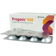 Progesic 500 Mg Tablet 10's Strip image