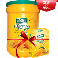Prome Mango Powder Drink Can 1250 gm With Mango Powder Drink Box 125 gm (FREE) icon