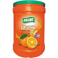 Prome Orange Powder Drink Can 350 Gm image