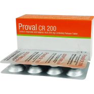 Proval CR 200 mg Tablet 8's Strip image