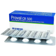 Proval CR 500 mg Tablet-4's Strip image