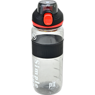 Prox High Quality Plastic Water Bottle Wb 2487 Black image