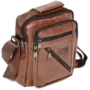 Pu Leather Premium Cross Body Bag For Men image