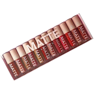 Pudaier 12Pcs/Set Velvet Matte Lip Gloss Lipstick Long-lasting Moisturizing Waterproof image